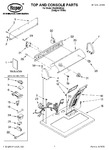 Diagram for 01 - Top And Console, Lit/optional