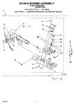 Diagram for 03 - 8318272 Burner Assembly