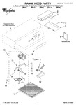 Diagram for 01 - Range Hood Parts