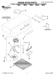 Diagram for 01 - Range Hood Parts