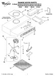 Diagram for 01 - Range Hood Parts