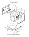 Diagram for 02 - Oven Door Parts