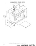 Diagram for 08 - Cabinet And Hinge