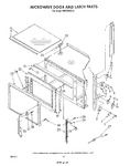 Diagram for 07 - Microwave Door And Latch