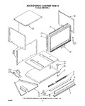 Diagram for 08 - Microwave Cabinet, Optional