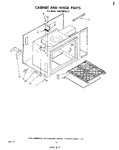 Diagram for 08 - Cabinet And Hinge