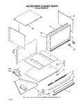 Diagram for 02 - Microwave Cabinet