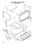 Diagram for 02 - Microwave Cabinet