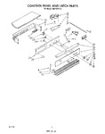 Diagram for 02 - Control Panel And Latch