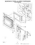 Diagram for 08 - Microwave Door And Latch