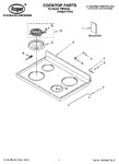 Diagram for 01 - Cooktop Parts