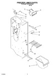 Diagram for 04 - Freezer Liner