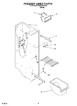 Diagram for 04 - Freezer Liner