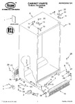 Diagram for 01 - Cabinet Parts