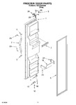 Diagram for 07 - Freezer Door Parts