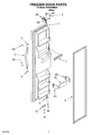 Diagram for 07 - Freezer Door Parts