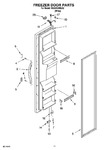 Diagram for 07 - Freezer Door Parts