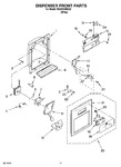 Diagram for 08 - Dispenser Front Parts