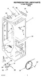 Diagram for 02 - Refrigerator Liner Parts