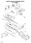 Diagram for 05 - Motor And Ice Container Parts