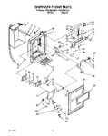 Diagram for 09 - Dispenser Front