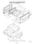 Diagram for 04 - Oven Door And Broiler