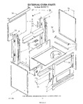 Diagram for 02 - External Oven , Literature And Optional