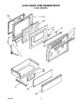 Diagram for 06 - Oven Door And Drawer