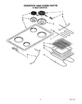 Diagram for 03 - Cooktop And Oven