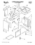 Diagram for 01 - Lower Oven Cabinet