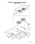 Diagram for 08 - Optional Glass Ceramic Module