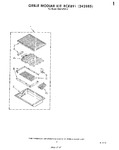 Diagram for 07 - Grille Rck 891 (242885) , Lit/optional