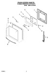 Diagram for 04 - Oven Door Parts