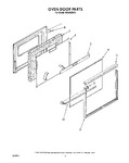 Diagram for 05 - Oven Door, Lit/optional