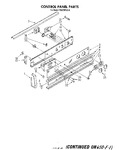 Diagram for 03 - Control Panel