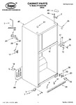 Diagram for 01 - Cabinet Parts