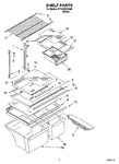 Diagram for 03 - Shelf Parts