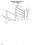 Diagram for 02 - Freezer Door Parts