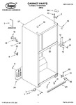 Diagram for 01 - Cabinet Parts