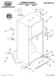 Diagram for 01 - Cabinet Parts