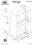 Diagram for 01 - Cabinet Parts