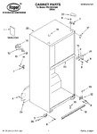 Diagram for 01 - Cabinet Parts