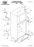 Diagram for 01 - Cabinet Parts