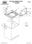 Diagram for 01 - Top And Cabinet Parts