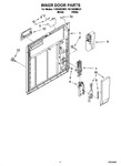 Diagram for 02 - Inner Door Parts