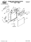 Diagram for 01 - Frame And Console Parts