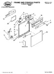 Diagram for 01 - Frame And Console Parts