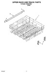 Diagram for 09 - Upper Rack And Track Parts