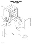 Diagram for 07 - Tub And Frame Parts