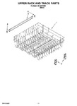 Diagram for 09 - Upper Rack And Track Parts